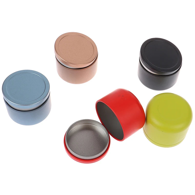 1Pc Empty Container Metal Sealed Can
