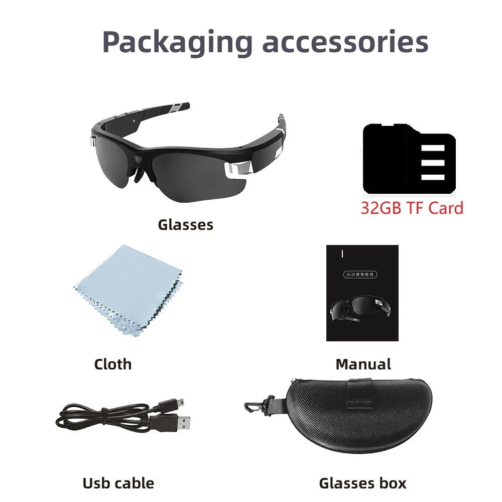 1080P Full HD Sunglasses for recording video *FPV