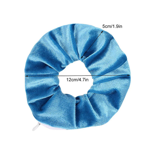 Secret Hair Tie/Scrunchie With Zipper