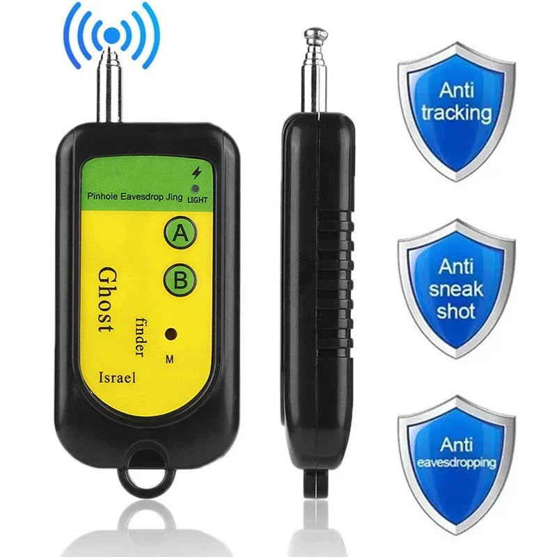 Anti-Spy Wireless RF Signal Detector
Hidden Camera/Device Locator