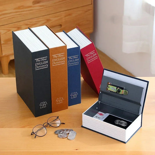 Dictionary Mini Diversion Book Safe Lock Box