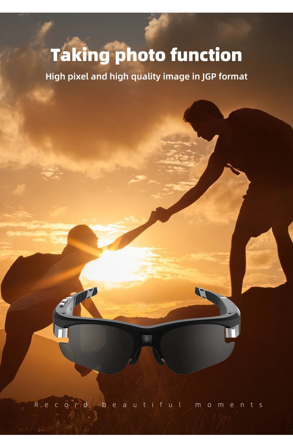 1080P Full HD Sunglasses for recording video *FPV