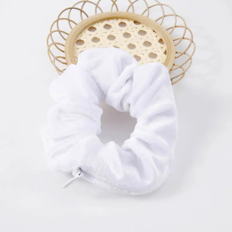 Secret Hair Tie/Scrunchie With Zipper